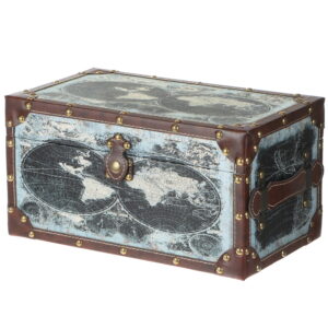 Сундук Fuzhou fashion home карта мира 34.5х20.5х18 см