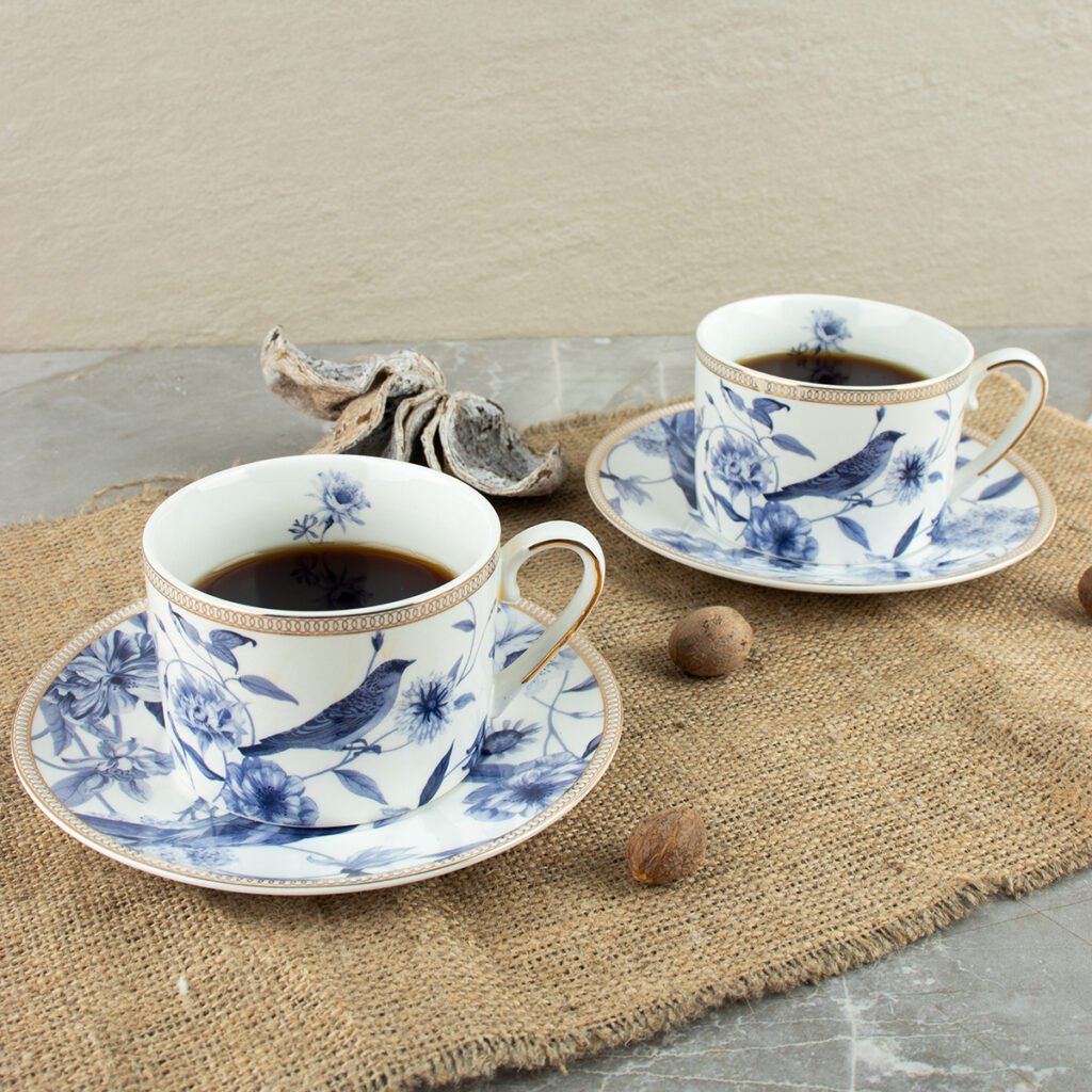 Набор чайных пар Lepard Английский сад 6 персон 12 предметов